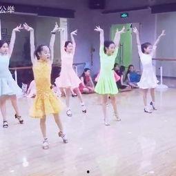 拉丁舞少儿表演视频,灵动舞步演绎青春活力